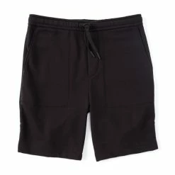 Outlet ???? Murano French Terry Knit 8#double; Inseam Shorts Black ????