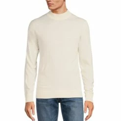 Deals ❤️ Murano Performance Mock Neck Sweater Grey ????