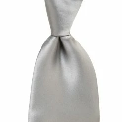 Brand new ✨ Murano Solid Narrow 3 1/8#double; Silk Tie Grey ????