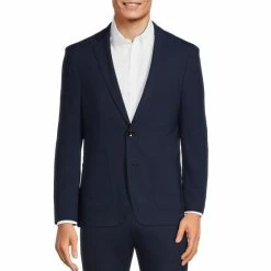 Best reviews of ???? Murano Collezione Slim-Fit Performance Bi-Stretch Wool Blend Suit Separates Blazer Navy ????