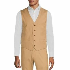 Promo ???? Murano Wardrobe Essentials Suit Separates Twill Vest Navy ????