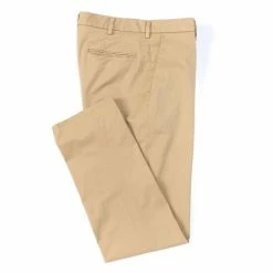 Hot Sale ???? Murano Wardrobe Essentials Alex Slim-Fit Flat-Front Washed Chino Pants Khaki ????