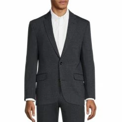 Top 10 ???? Murano Solid Suit Separates Knit Blazer Navy ????